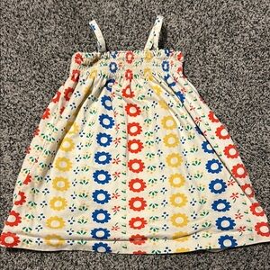 Hanna Andersson Red and Blue Smocked Sundress